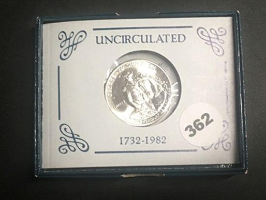 1982 Unc. Washington Half