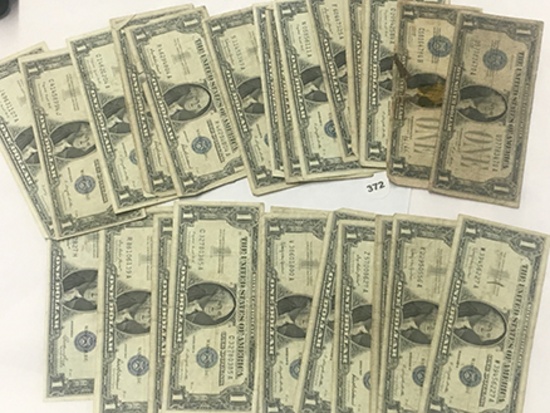 Lot of 31 Silver Certificates