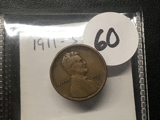 1911-S Lincoln Cent