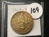 1902-S $10 Liberty Gold