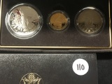 1989 Congressional Comm. 3 Coin Proof Set