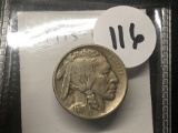 1913-D Type I Buffalo Nickel