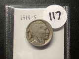 1914-S Buffalo Cent