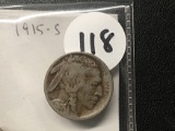 1915-S Buffalo Nickel