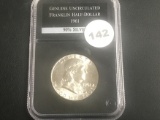 1961 Unc. Franklin Half