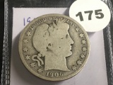 1906-S Barber Half