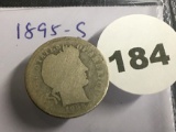 1895-S Liberty Dime
