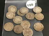 Lot of 14 1910, 1910-D, 1911, 1911-D, 1911-S, 1912, 1912-D, 1912-S, 1913, 1914, 1915, 1915-S, 1916,