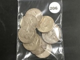 10x$ Franklin Half Dollars