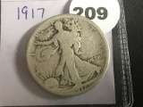 1917 Standing Liberty Half
