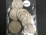 10x$ 1940's Liberty Half Dollars