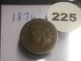 1876 Indian Cent