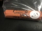 1 Roll 1943 Mixed Wheat Steel cents