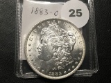 1883-O Morgan Dollar, AU
