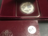 1988 Olympic Proof Silver Dollar