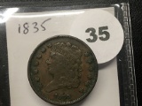 1835 Half Cent