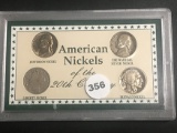 American Nickels of the 20th Century