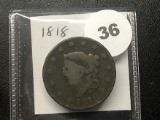 1818 Large Cent