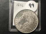 1896 Morgan Dollar, BU