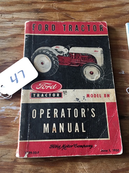 Ford Model 8N Operators Manual