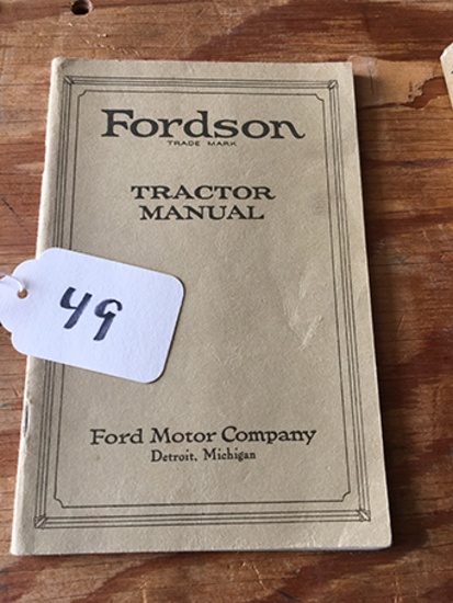 Fordson Tractor Manual