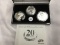 American Eagle 20th Anniversary Silver Coin Set (3 Eagles)