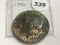 1896 Morgan Dollar, Toned