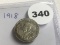 1918 Canada 10 Cent Silver