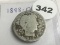 1893-O Barber Quarter