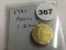 1797 Mexico Gold