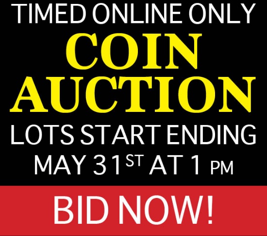 Timed Online Only Coin Auction