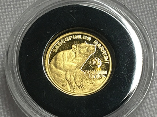 2018 0.5g .999 Gold 2 1/2 Dollar Australia Big Seven Proof