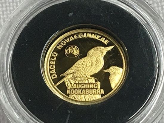 2018 0.5g .999 Gold 2 1/2 Dollar Australia Big Seven Proof