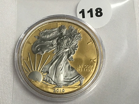 2010 Enhanced American Silver Eagle