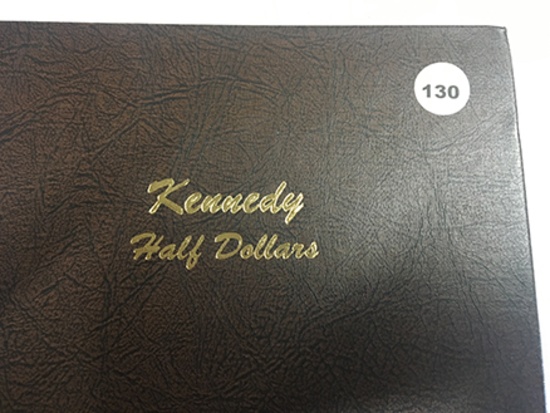 Album of 100 BU Kennedy Half Dollar 1964-2017