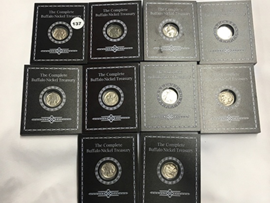 10 Buffalo Nickels 1925-1938