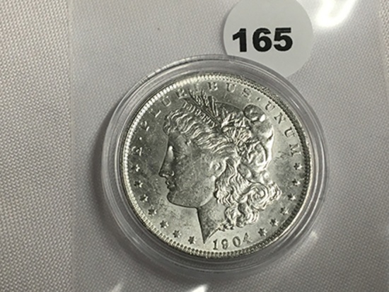 1904-O Morgan Dollar Unc