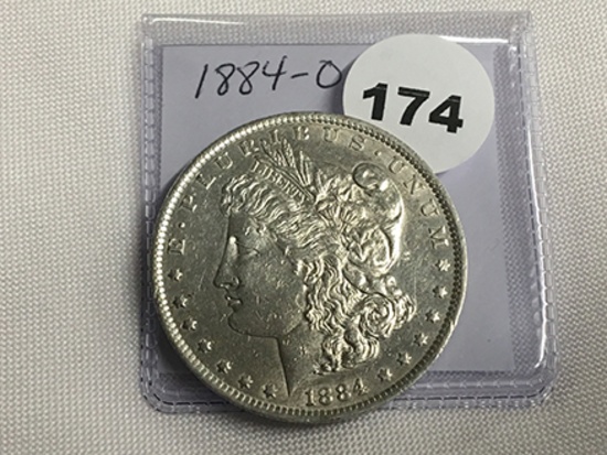 1884-O Morgan Dollar Unc