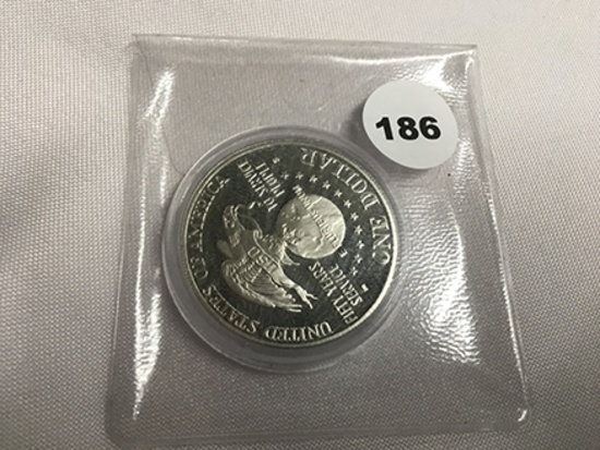 1991 USO 50th Anniversary Coin Unc