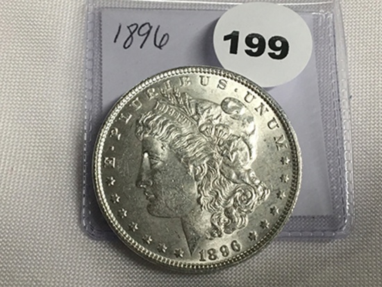 1896 Morgan Dollar Unc