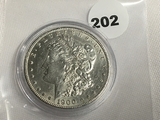 1900 Morgan Dollar Unc