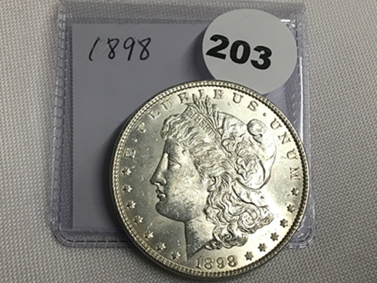 1898 Morgan Dollar Unc