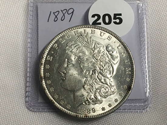 1889 Morgan Dollar Unc