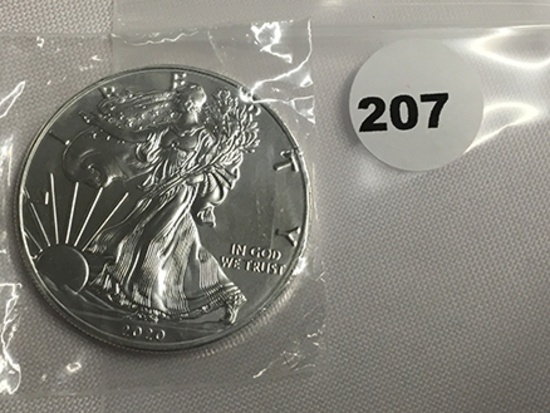 2020 American Silver Eagle GEM