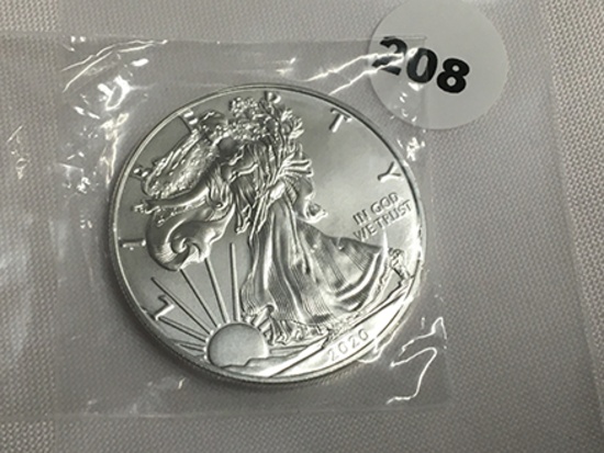2020 American Silver Eagle GEM