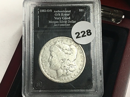 1882 O/S Morgan Dollar