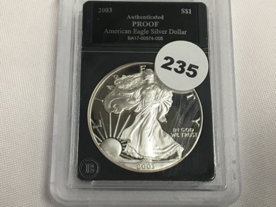 2003 American Silver Eagle BU