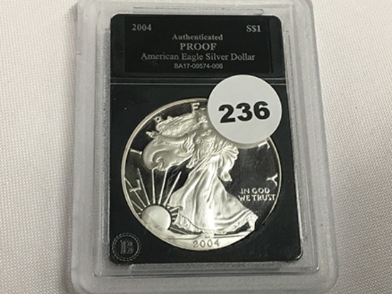 2004 American Silver Eagle BU