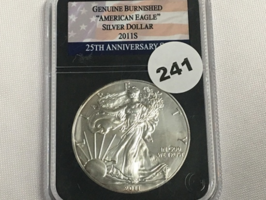 2011-S Burnished American Eagle Unc