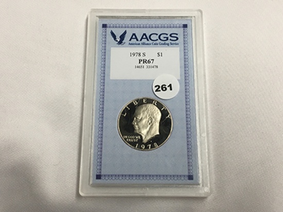 1978-S Silver Ike Dollar Proof 67